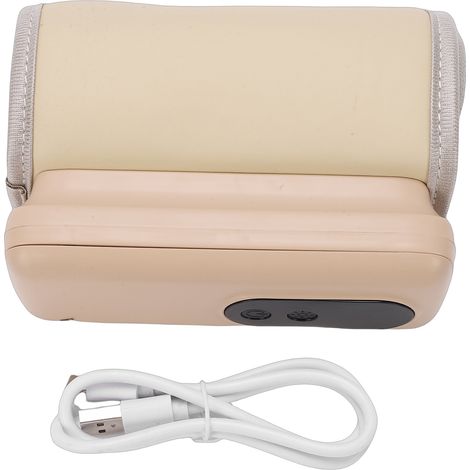 Chauffe-biberon portable 18 W, chauffage rapide, étanche, rechargeable, sans fil, température constante, idéal pour les voyages en plein air. (1/5)