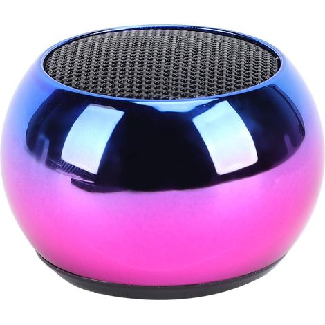 Mini Haut-Parleur BT sans Fil Portable Son Stéréo 300mAh Petit Haut-Parleur pour l'extérieur (Multicolore) (1/5)