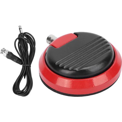 Pédale Ronde Rouge pour Tatouage - Interrupteur au Pied Portable pour Machine à Tatouer (1/5)