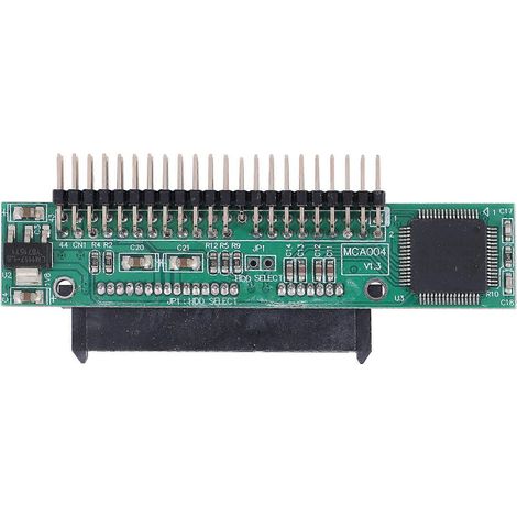 Adaptateur SATA 7+15 broches femelle pour disque dur SSD vers IDE 44 broches mâle 2,5" pour ordinateur portable (1/4)