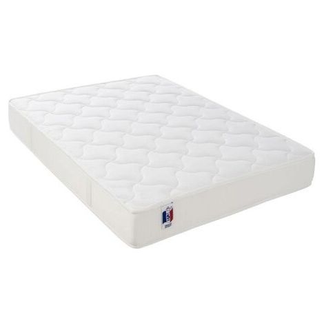 Matelas mousse 160x200 cm 25kg/m3 2 faces épaisseur 17cm (1/4)