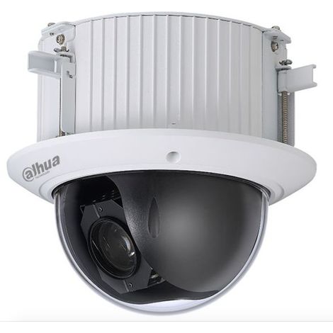 Dahua – Caméra dôme HDCVI PTZ encastrée antivandalisme 1080p – Zoom optique 25x – Alimentation 24V CA – Pour intérieur – IK10