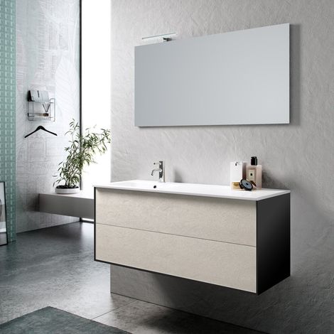 Composizione vasca SX 4 pezzi AGO avana (1/5)