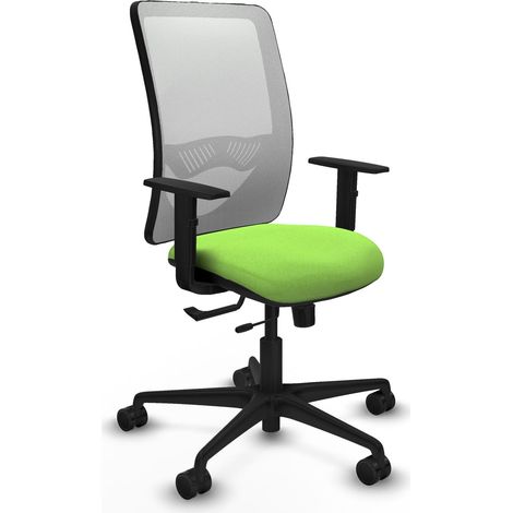 Silla de oficina piqueras y crespo Zulema blanco espuma alta densidad (1/2)