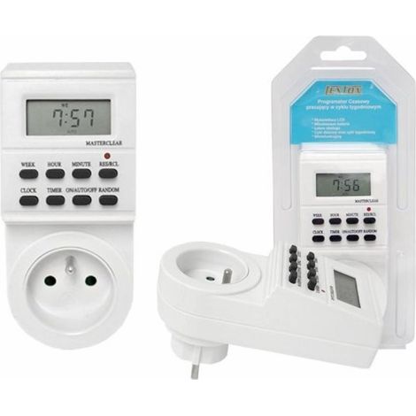 TS-EF1 Digitaler Timer - Einstellbare Steckdose - 230V