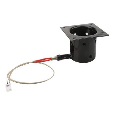 Fire starter kit, enameled fire pot + ignition rod for Traeger grills, Pellet PRO/Z/Trail