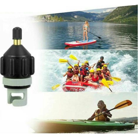 SUP-Ventiladapter, Kanu-Kajak-Pumpenventiladapter, Stand-Up-Paddling-Board, aufblasbares Zubehör, Luftkompressor-Adapter-Zubehör
