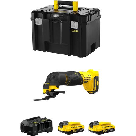 Multi-Cutter STANLEY FatMax SFMCE500D2T (2 x 2,0 Ah + Ladegerät + TSTAK VI) (1/5)