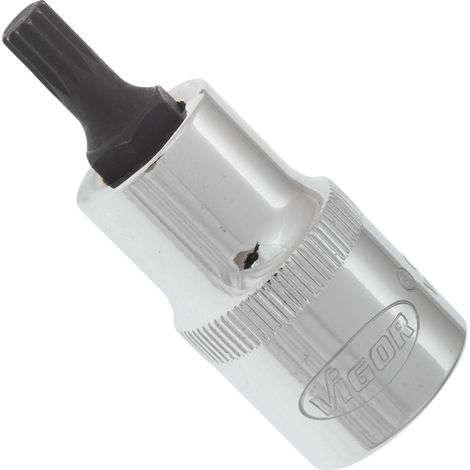 Douille mâle ∙ V2095 ∙ Carré creux 1/2 pouce (12,5 mm) ∙ Profil denture multiple intérieur XZN ∙ Taille M6 (1/3)