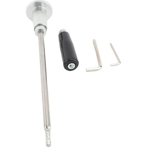 PVC pipe cutting tool with adjustable cutting depth and graduated scale for water and electrical installation (1/2)