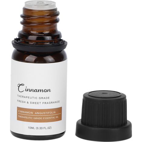Huile essentielle de cannelle FEXMS, pour une meilleure santé, huile essentielle aromatique, idéale pour l'aromathérapie et les spas, 10 ml (1/5)