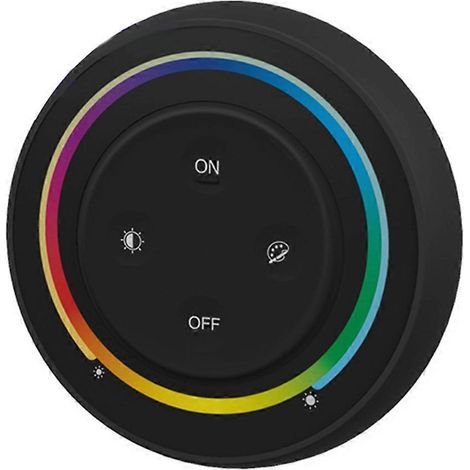 Télécommande sans fil S2 2,4 GHz pour panneau de zone RGBCCT, variateur de température pour bande LED RGB+CCT A (1/5)