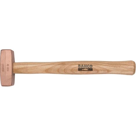 Martello Bahco copper mace faccia morbida assorbimento urti 500g