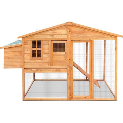 Aga Pollaio per galline 188x70x117 cm (1/5)