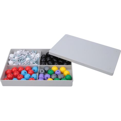 Kit moléculaire 140 pièces, modèle boule-bâton de chimie organique pour l'apprentissage des enfants. (1/5)