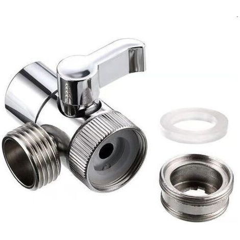 Douchette Composants de Douche Adaptateur Inverseur Système de Douche évier Robinet de Remplacement pour de Cuisine ou de Salle de Bain M22 X M24 (1/5)