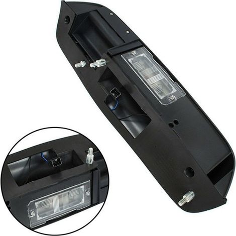 1. Color: Black Material: ABS CXB000280PMA Suitable for mounting the tailgate handle.