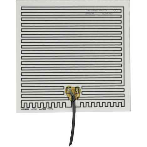 Thermo TECH polyester Feuille chauffante 230 V 7 W (L x l) 210 mm x 205 mm X219532