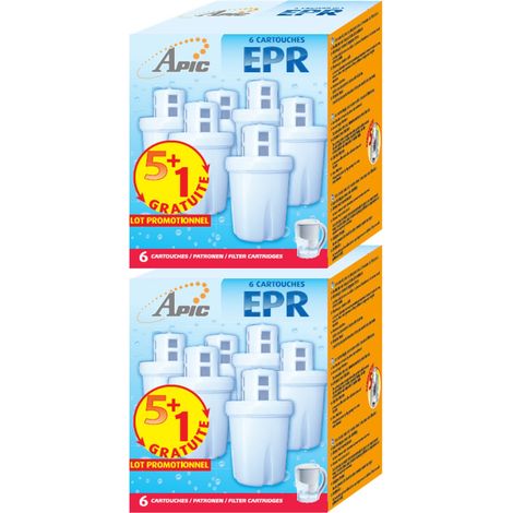 Pack de 12 Cartouches filtrantes EPR Apic (1/4)