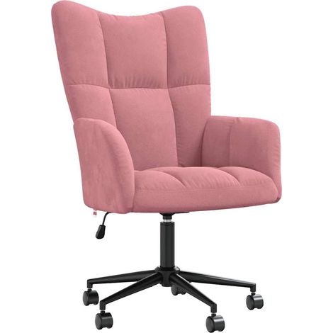 Maison Exclusive - Chaise de relaxation Rose Velours (1/5)
