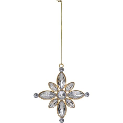 Sdn metallo etoile strass 9cm - Atmosphera créateur d'intérieur (1/2)