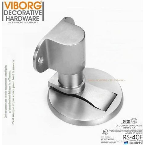Acier Inoxydable 304 Réglable Arrêt De Porte Magnétique Sol Butoir De Porte Sol Magnetique Butée De Porte Magnétique Sol[F328] (1/5)