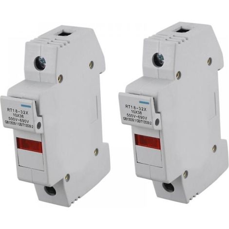 Porte-fusible noir, support de fusible électrique, 1 pièce (1/5)