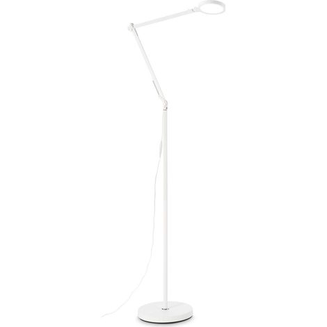 Ideal Lux FUTURA Task Stehleuchte Weiß 4000K (1/2)