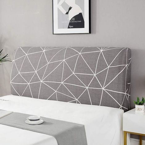 Housse De Tete De Lit 150cm Extensible Housse Tête De Lit De Protection Anti-poussière, Couverture De Tête De Lit pour Chambre De Chevet Protecteurs