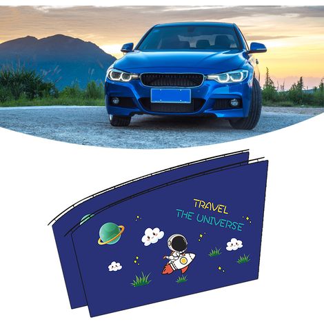 Pare-soleil de voiture, protection solaire et thermique, fixation magnétique, universel pour vitres intérieures et latérales, Space Travel 9604A (1/2)