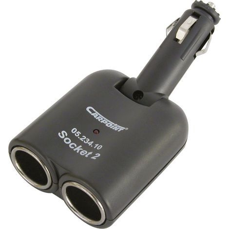 Doppelte Zigarettenanzünderbuchse 2x1A Max 12V – Schnellladen für elektronische Geräte – Ideal für Fahrzeuge – 2A Ausgangsleistung – (1/5)