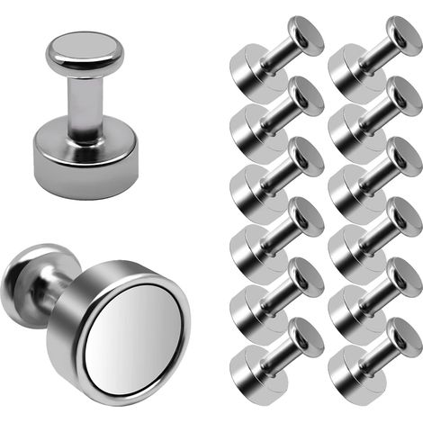 Aimant Frigo Aimant Puissant 12pcs Aimant Neodyme N52 Aimants Tableau Magnétique Petit Aimant (12) (1/5)