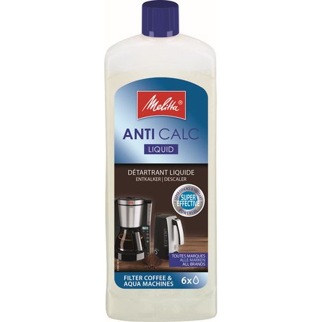 Limpiador Melitta Anti Cal para Cafeteras de Goteo y Hervidores de Agua 250 ml