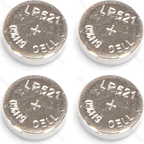 Pila de boton ag0 lr69 1.5v 4 uds aigostar