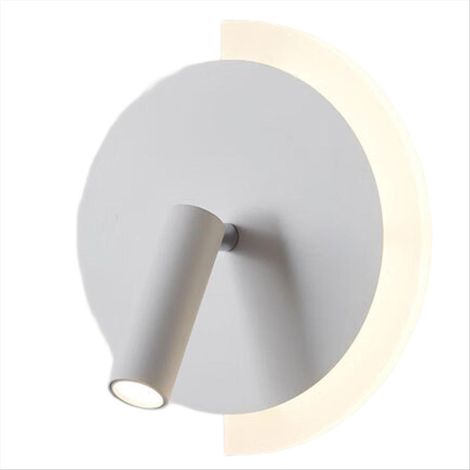 LED-Wandleuchte, Spot, Leselampe für Wohn- und Schlafzimmer, Treppenleuchte, dekorative Beleuchtung für Flur und Durchgang. (1/5)