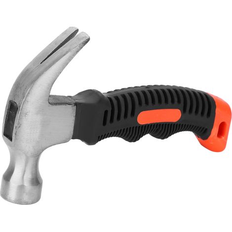 Mini marteau à griffes, portable, poignée ergonomique, petit marteau de voiture, outil à clouer (1/5)
