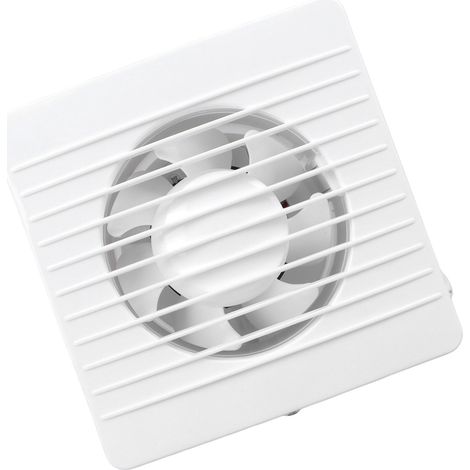 Ventilateur d'extraction pour salle de bain, plafond, cuisine, mural, puissant et silencieux, 10 cm (4 pouces), 220 V (1/5)