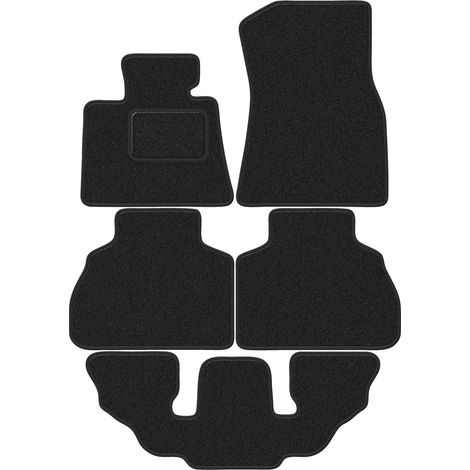 Tappetini auto in velluto per: BMW X7 G07 7 posti (2019-2022) antracite (1/5)