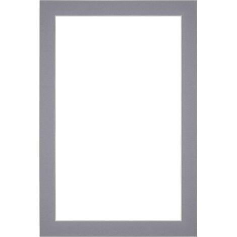 yd. - Cadre photo  - Gris - Carton 630 g/m2 - (1/4)