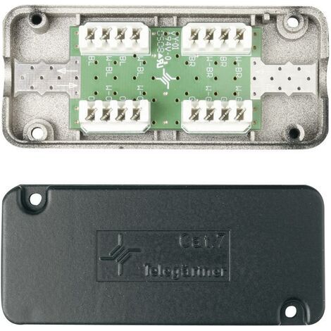 Boîtier de connexion Telegärtner 100023273 Adapté pour (spécifications réseau (CAT)): CAT 7a R02781 (1/5)