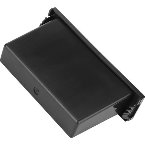 Boîte de rangement organiseur intérieure pour autoradio 1Din, compatible Chevrolet Cruze, accessoire voiture, tiroir de stockage, coque de console centrale, noir, rangement pratique. (1/5)