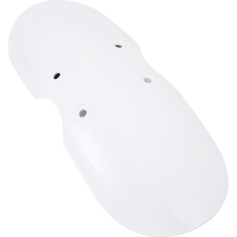 Garde-boue avant court anti-boue moto adaptable Triumph Bonneville T100 2016 (Blanc) (1/5)