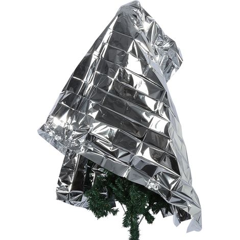 Silberne Reflektionsfolie 210 x 120 cm für Pflanzen, Gewächshaus-Gartenzubehör, lichtreflektierende Abdeckung für optimales Pflanzenwachstum, 1 Stück (1/5)