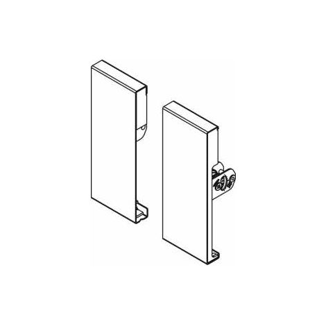 Verbinder für Front ArciTech / 126 mm, silber