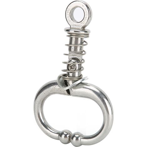Pince à ressort pour nez de taureau et de vache, anneau nasal pour bovins, accessoire d'équipement animalier (1/5)