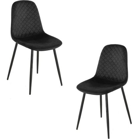 Packs Sillas Comedor - Pack 2 Sillas Boide - Negro (1/4)