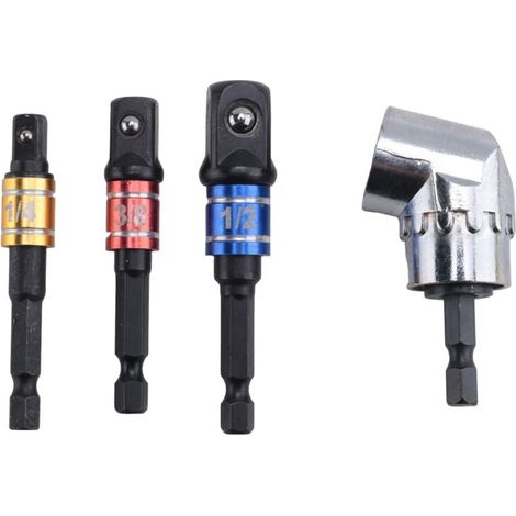 Impact Grade Power Hand Tools Driver Sockets Adapter Extension Set