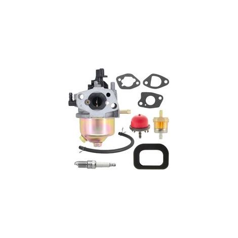 Replacement Aluminum Alloy Carburetor for Lawnmower with Air Filter, Spark Plug and Primer Bulb (1/5)