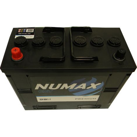 Batterie de démarrage Poids Lourds et Agricoles Numax Premium TRUCKS H13G / WOR7 656 12V 125Ah / 720A (1/2)