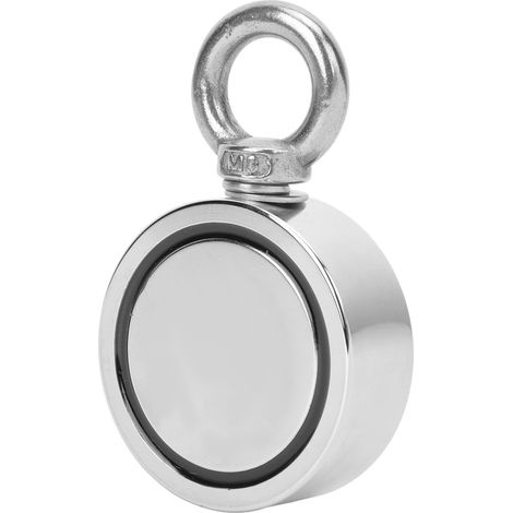 Anneau de récupération magnétique étanche, double face néodyme, aimant de pêche et levage LNM48-3 (1/5)